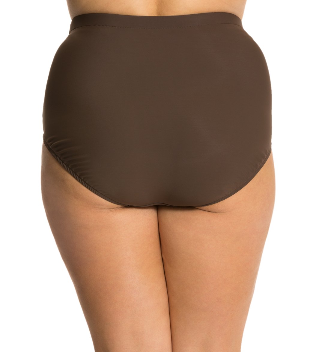Penbrooke Plus Size Solid Basic Bottom
