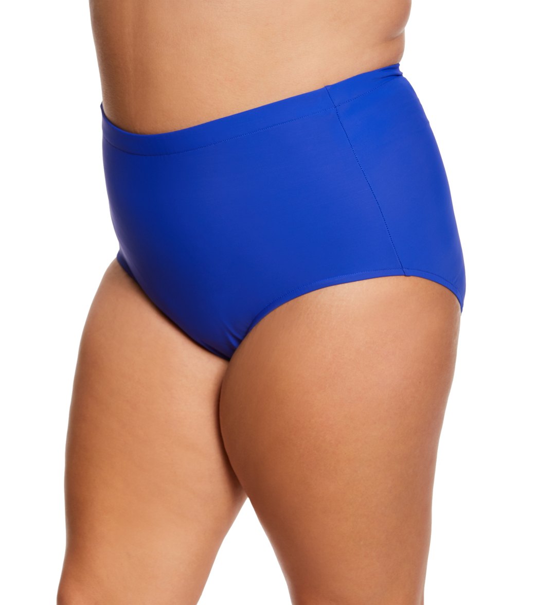 Penbrooke Plus Size Solid Basic Bottom