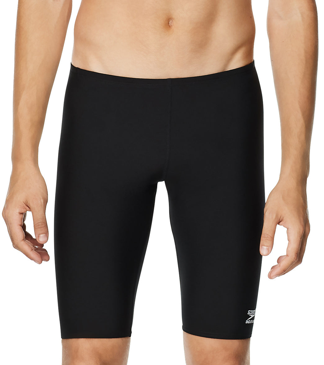 Speedo Men's Solid Endurance+ Jammer Swimsuit