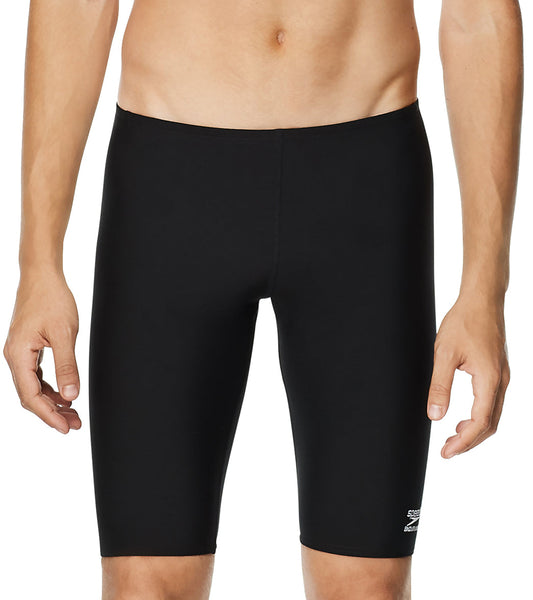 Speedo Men's Solid Endurance+ Jammer Swimsuit