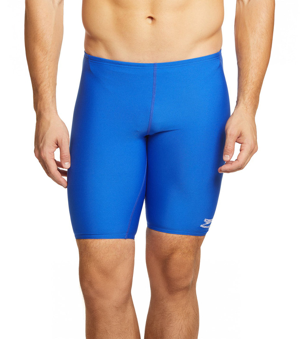 Speedo Men's Solid Endurance+ Jammer Swimsuit