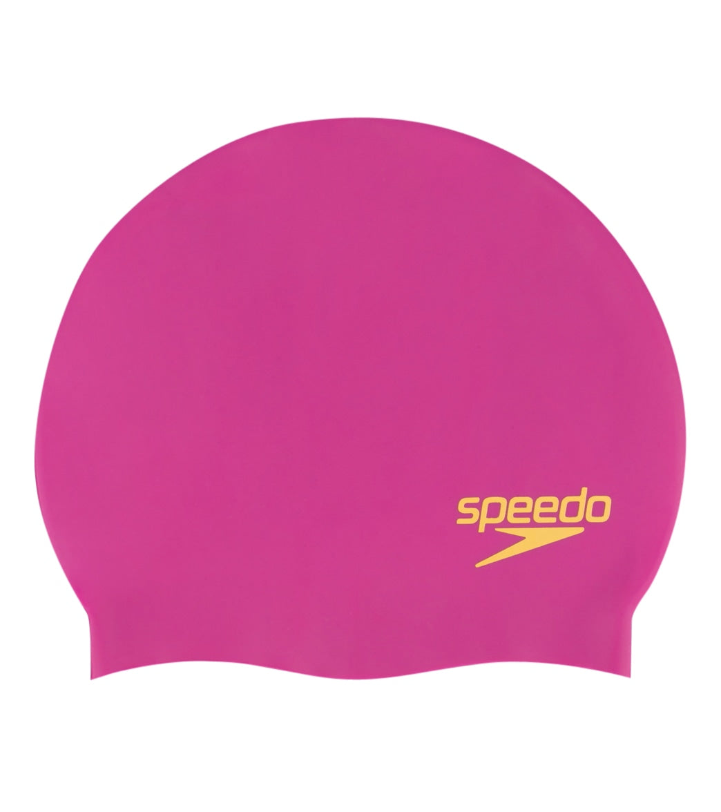 Speedo Elastomeric Solid Silicone Swim Cap