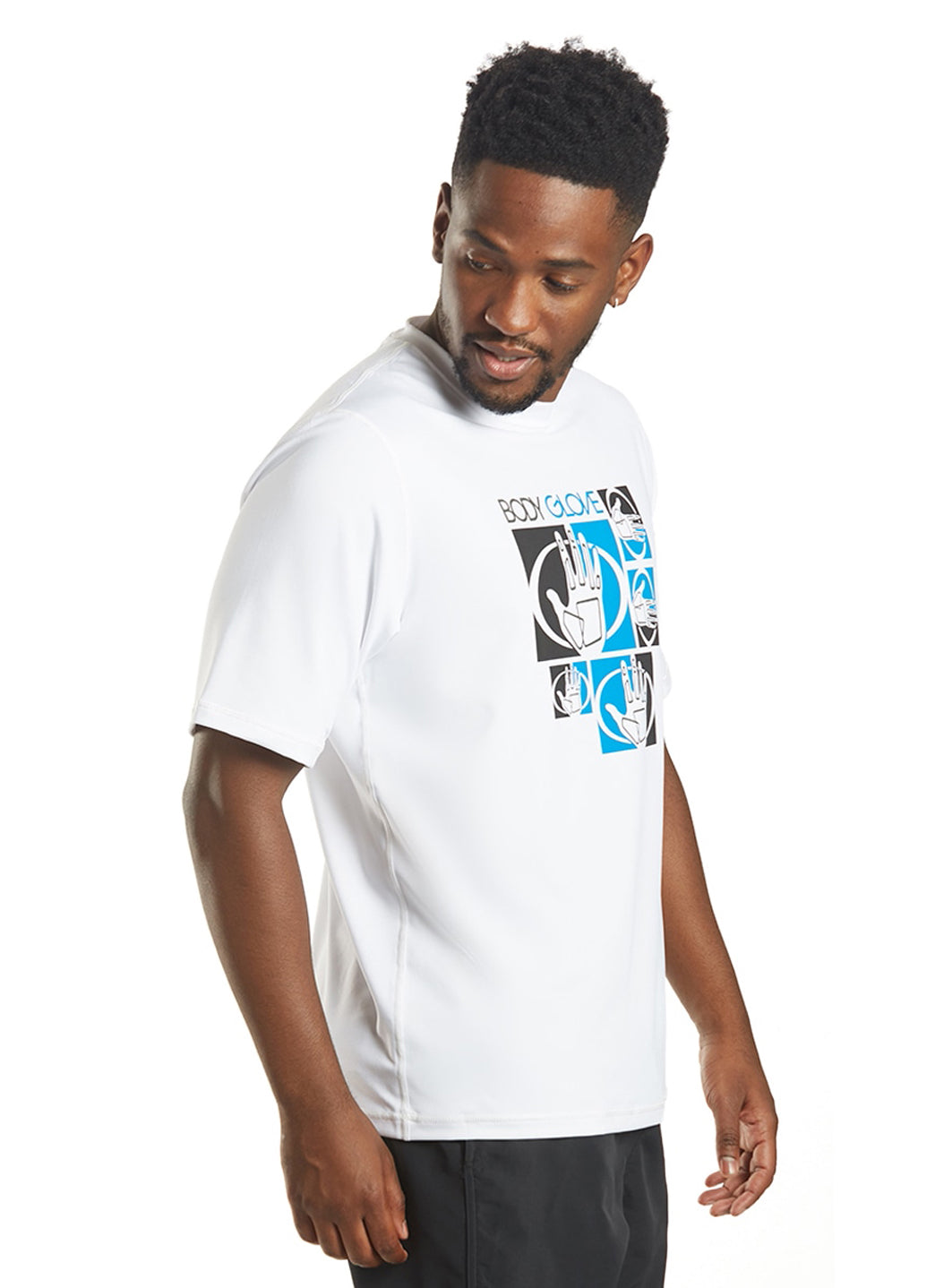 Body Glove Men's Loose Fit Short Sleeve Rashguard