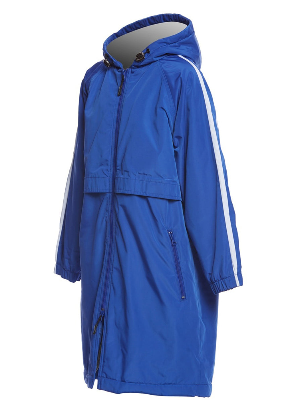 Sporti Striped Comfort Fleece-Lined Swim Parka Youth