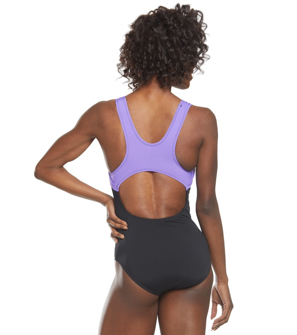 Dolfin Women's Aquashape Color Block Moderate Lap Suit