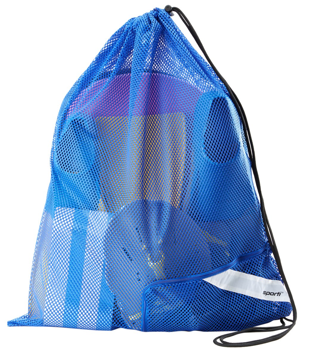 Sporti Mesh Bag with Zipper Pocket