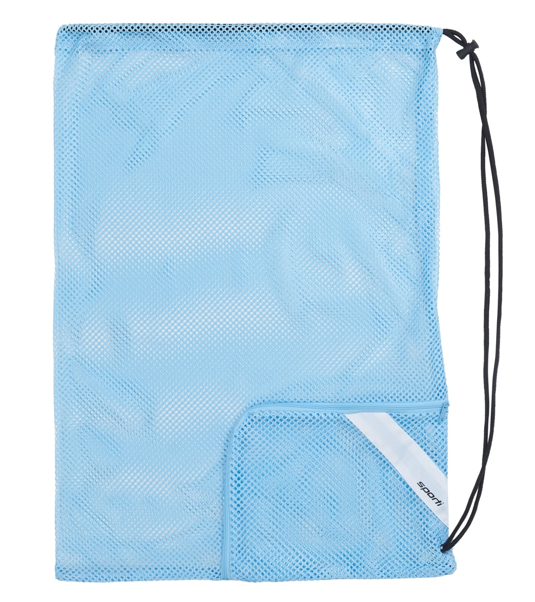 Sporti Mesh Bag with Zipper Pocket