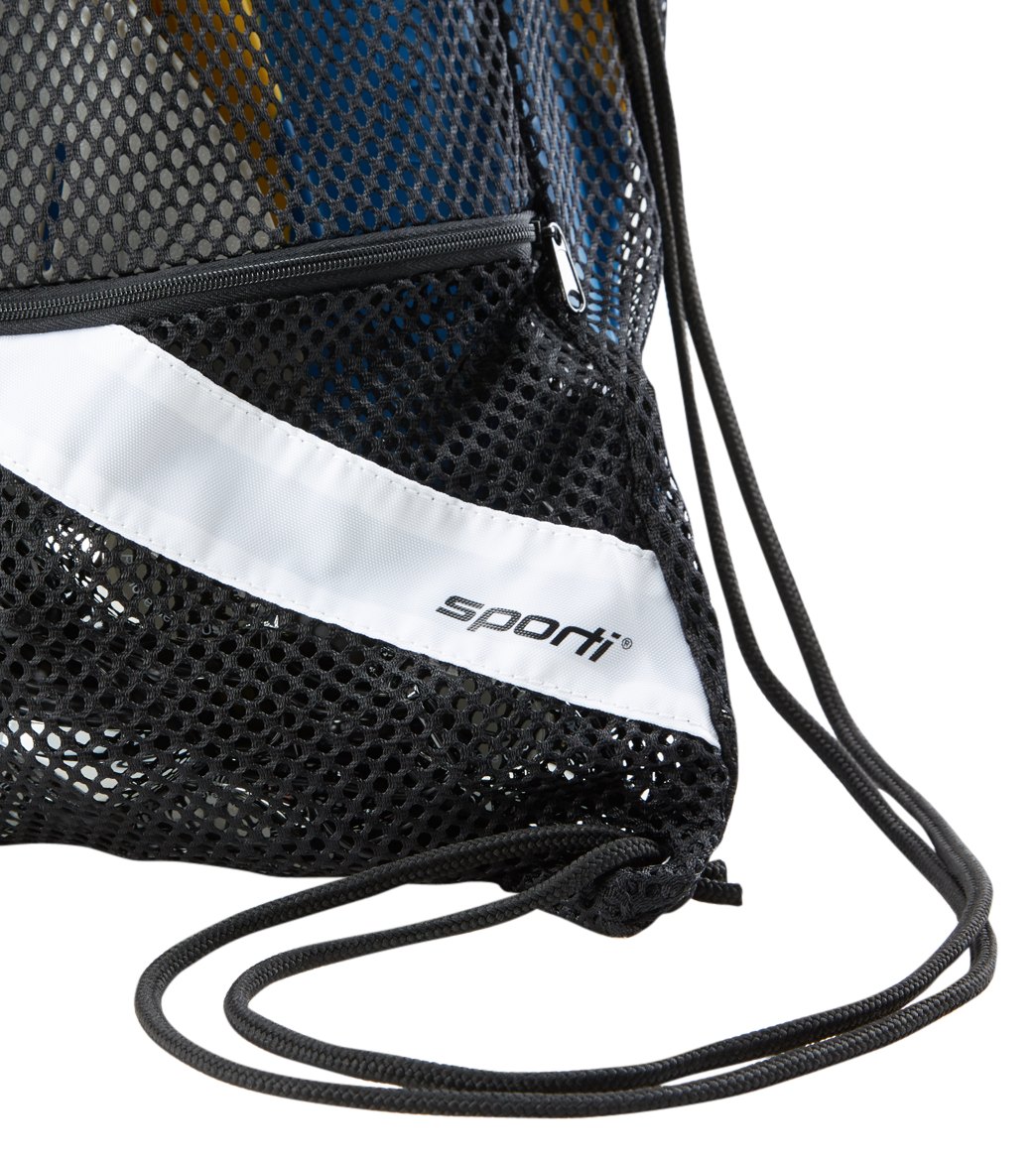 Sporti Mesh Bag with Zipper Pocket