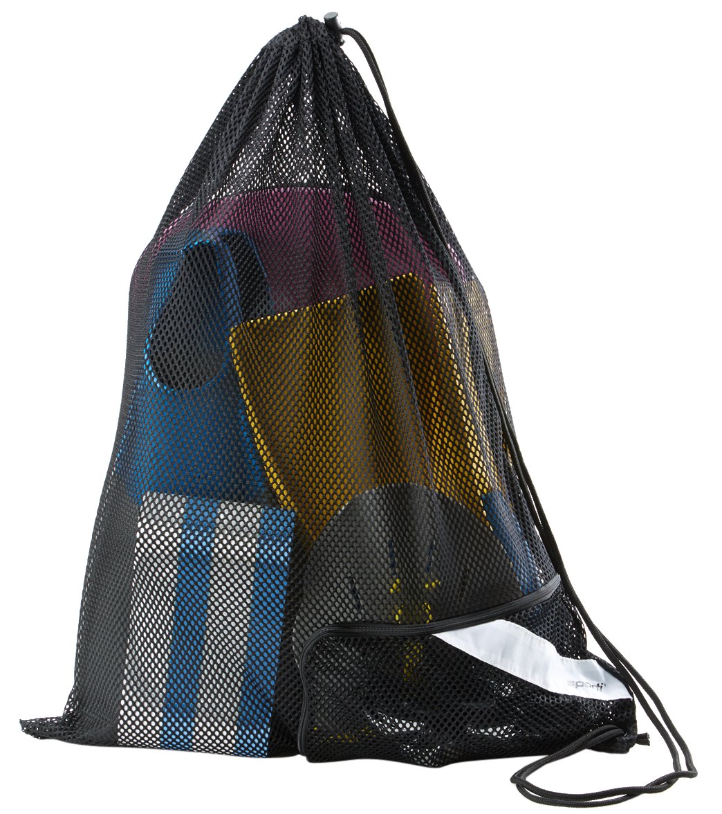 Sporti Mesh Bag with Zipper Pocket