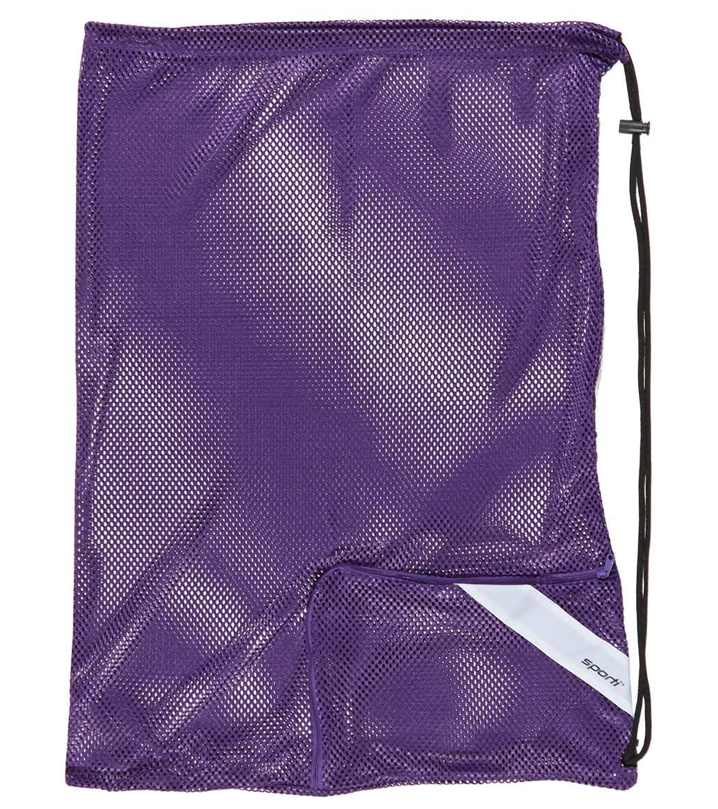 Sporti Mesh Bag with Zipper Pocket