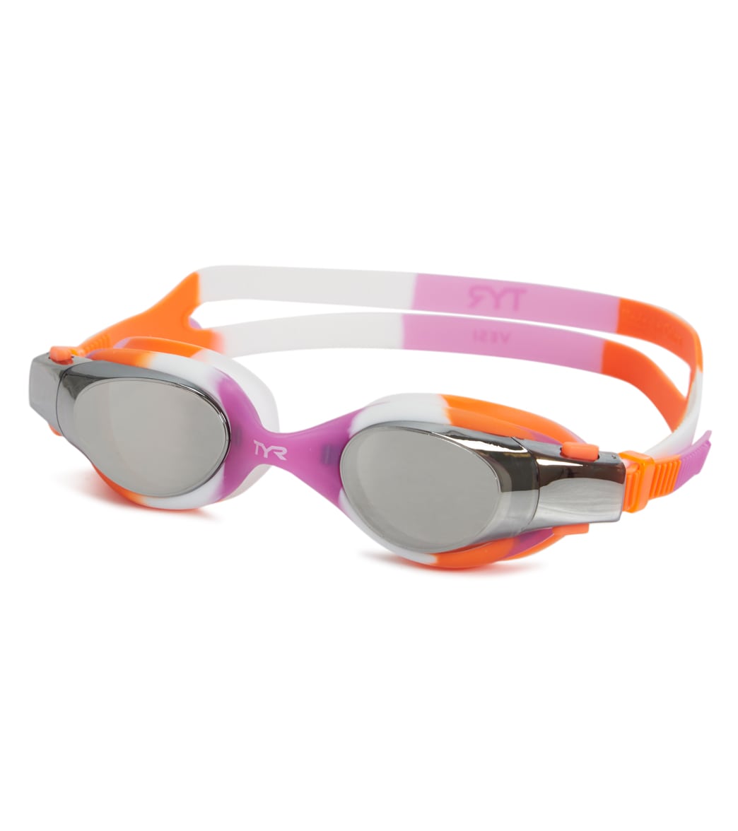 TYR Vesi Tie Die Junior Mirrored Goggles