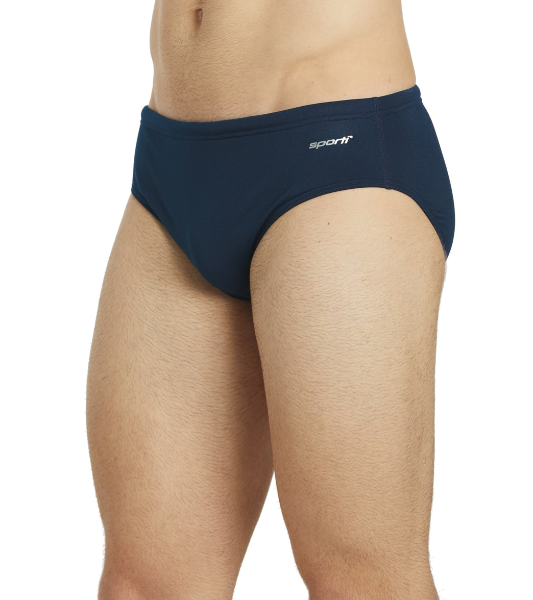 Sporti HydroLast Solid Brief Swimsuit (22-44)