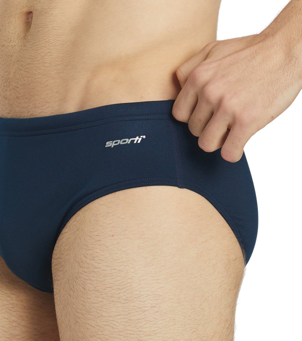 Sporti HydroLast Solid Brief Swimsuit (22-44)