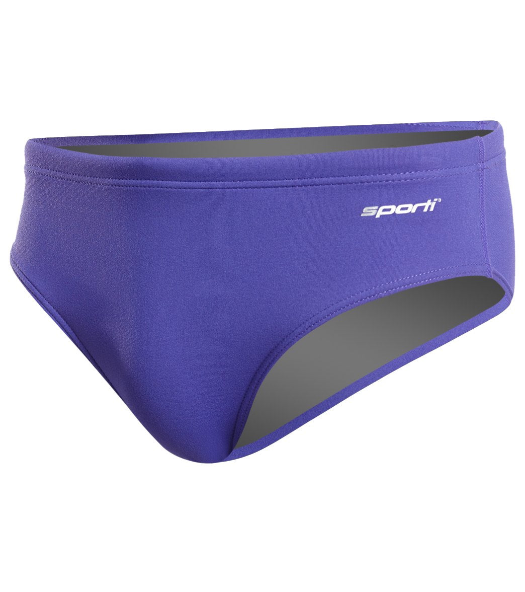 Sporti HydroLast Solid Brief Swimsuit (22-44)