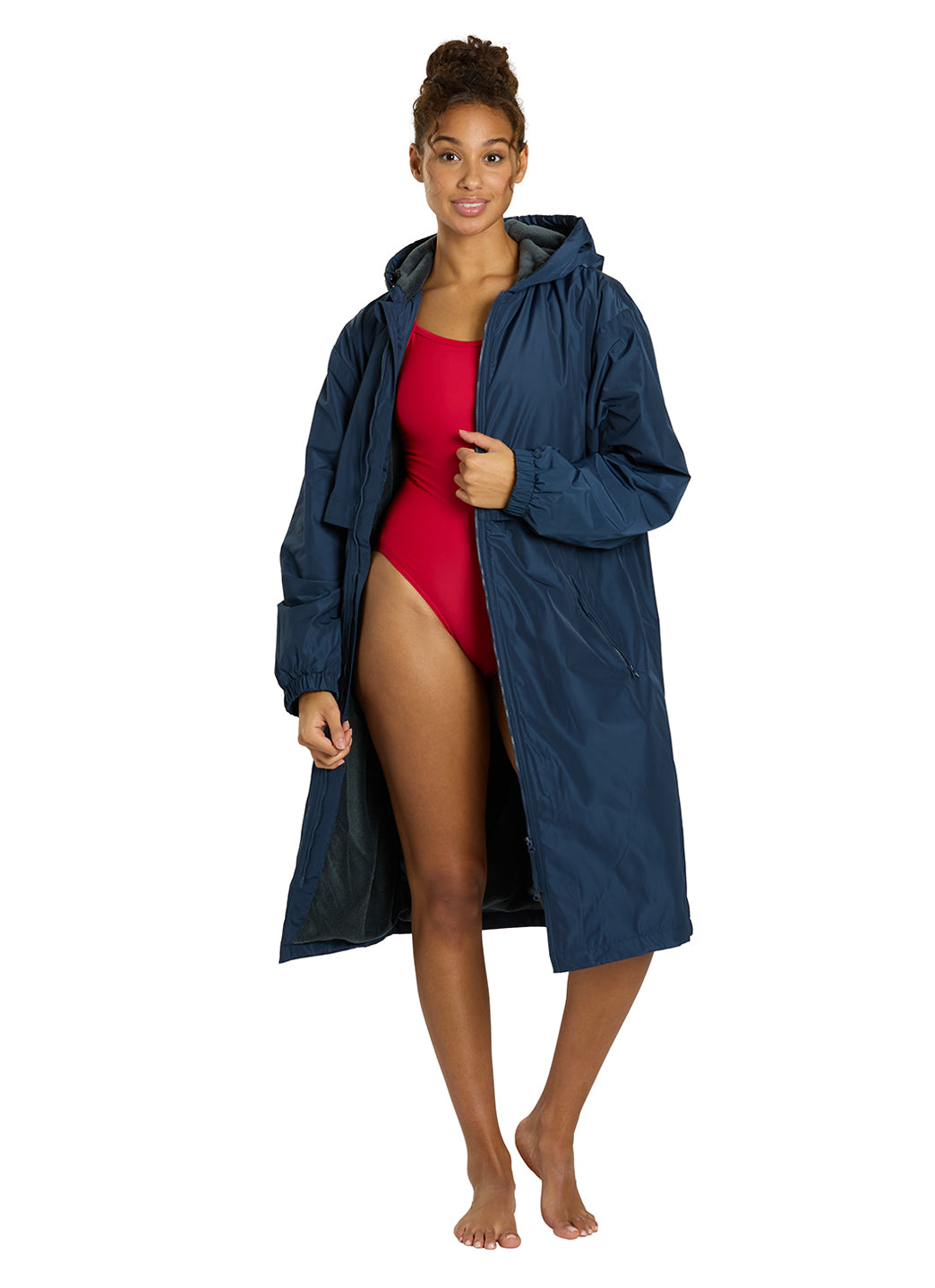 USMS Comfort Fleece-Lined Swim Parka