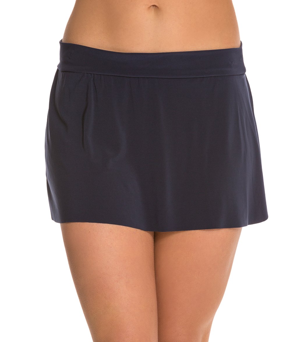 Magicsuit by Miraclesuit Solid Jersey Tennis Swim Skirt