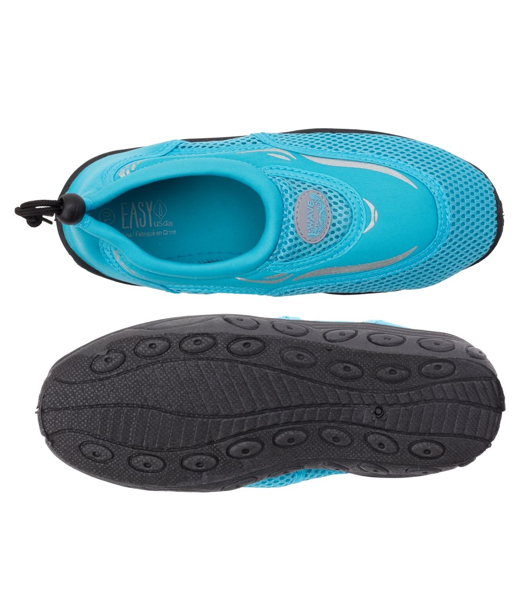 Easy USA Women's Mesh Top Water Shoes