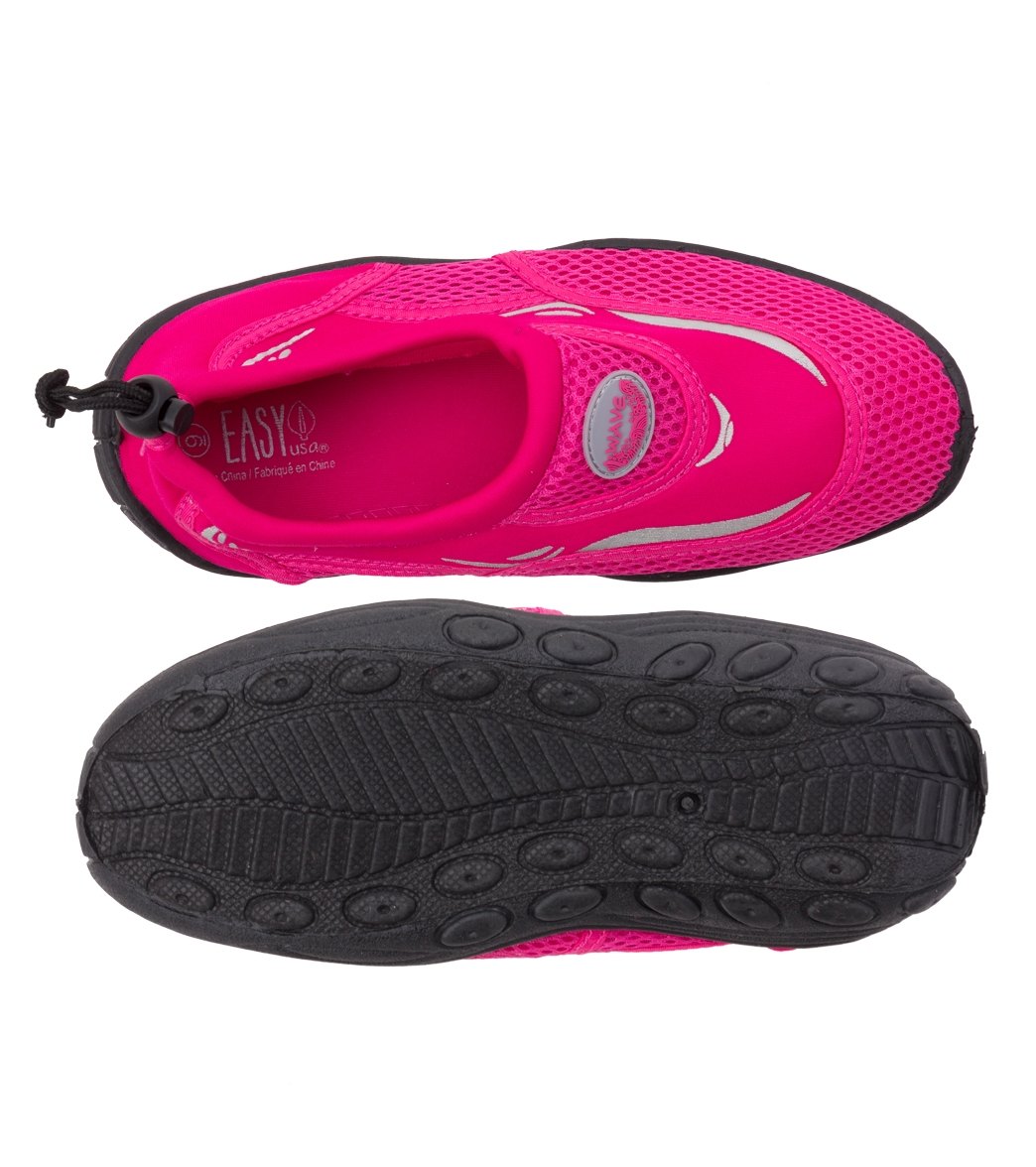 Easy USA Women's Mesh Top Water Shoes