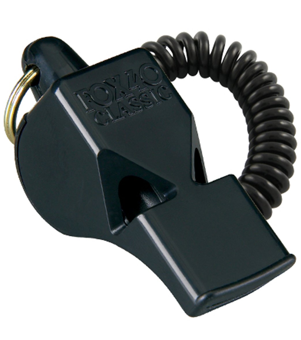 Fox 40 Classic Official Lifeguard Whistle with Flex Coil