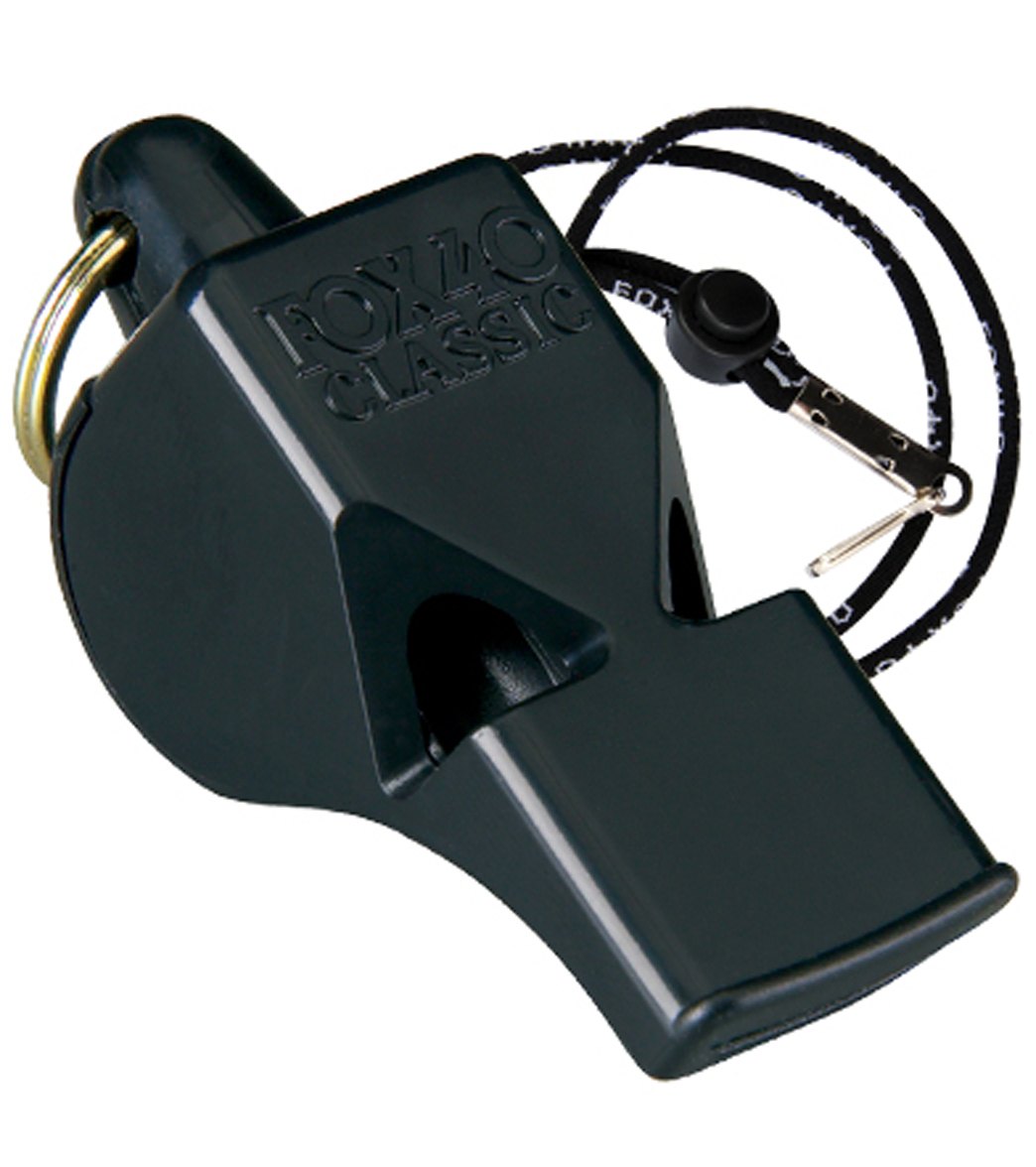 Fox 40 Classic Official Lifeguard Whistle with Breakaway Lanyard