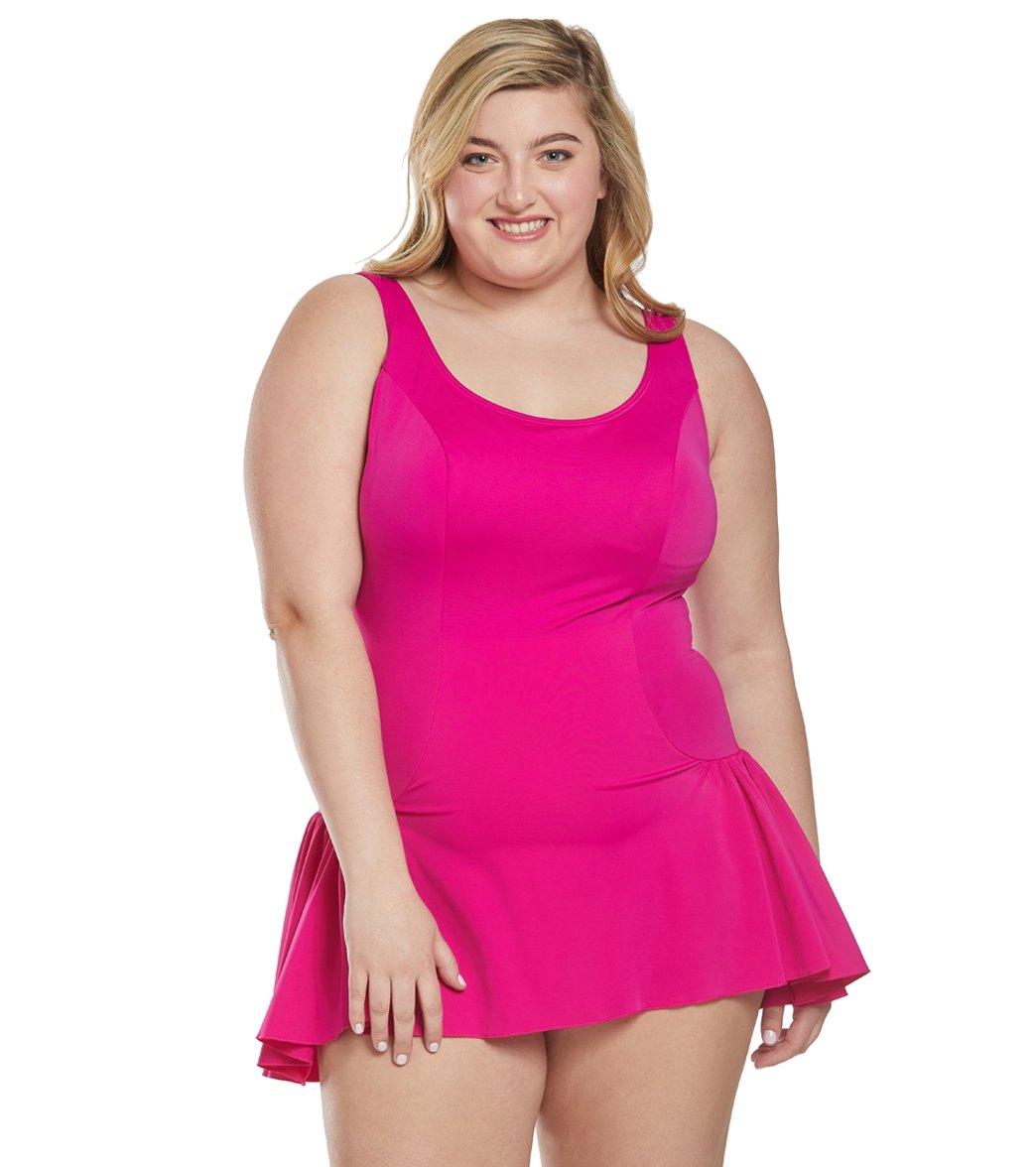 Sporti Plus Size Swim Dress