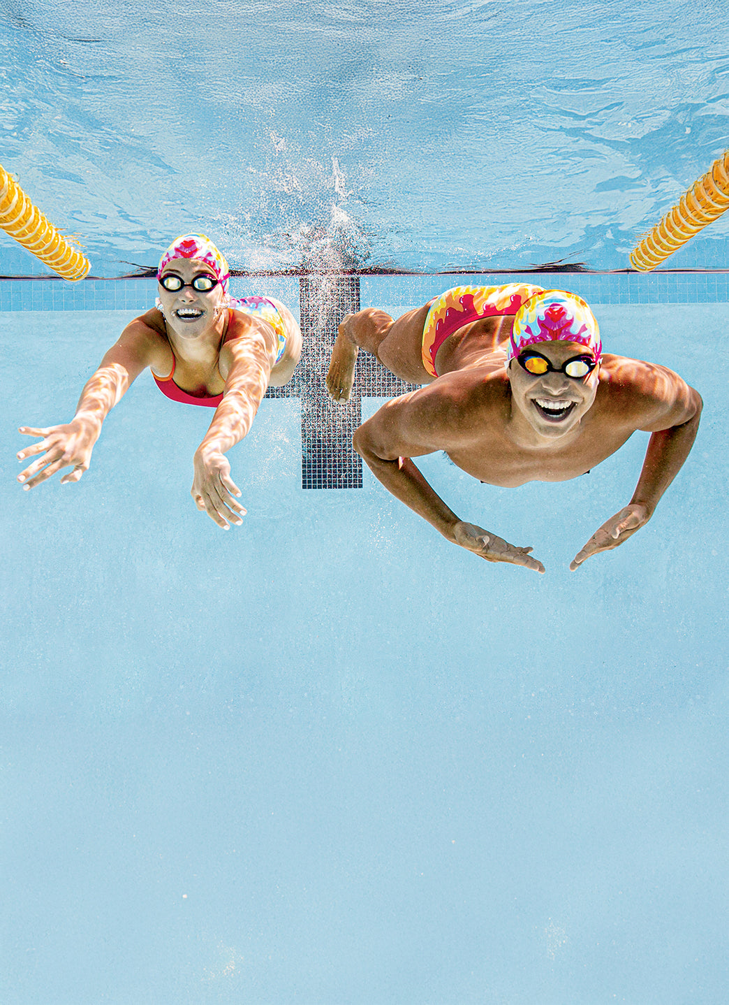 Sporti Cupcake Silicone Swim Cap