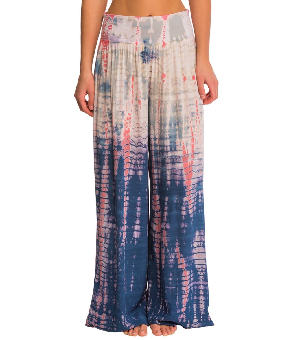 Hard Tail Flat Waist Wide Leg Yoga Pants