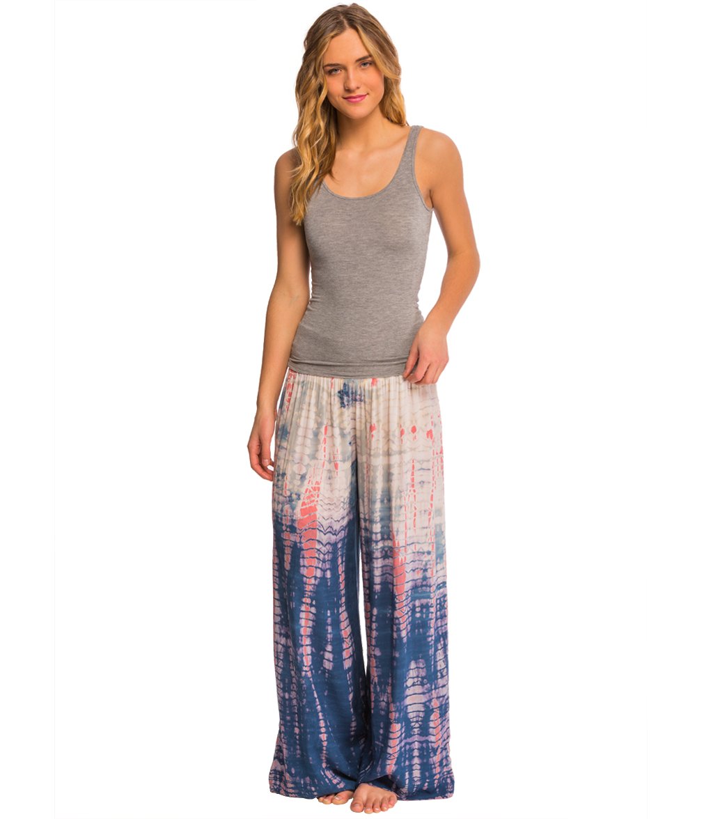 Hard Tail Flat Waist Wide Leg Yoga Pants