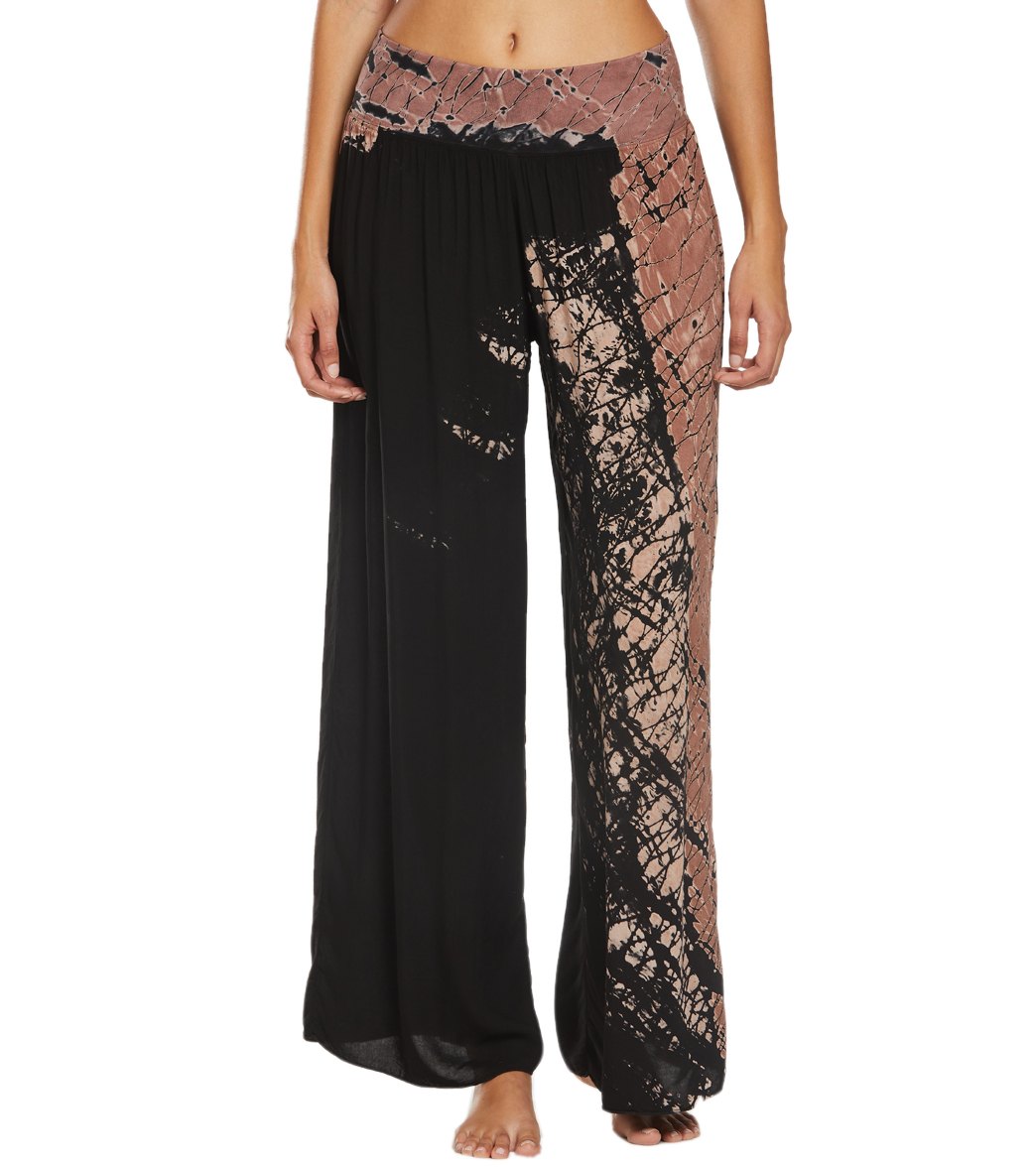 Hard Tail Flat Waist Wide Leg Yoga Pants