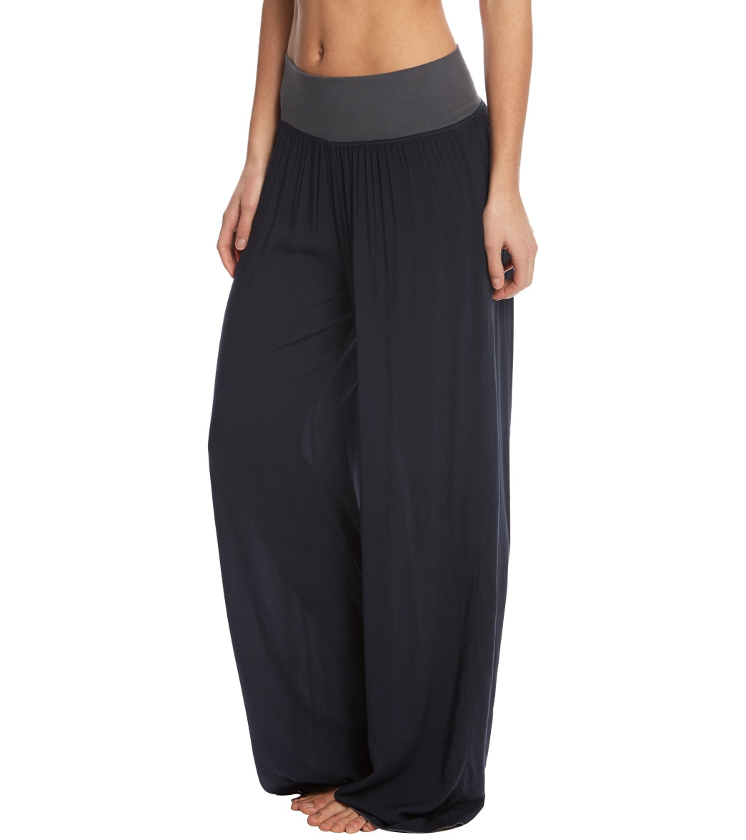 Hard Tail Flat Waist Wide Leg Yoga Pants
