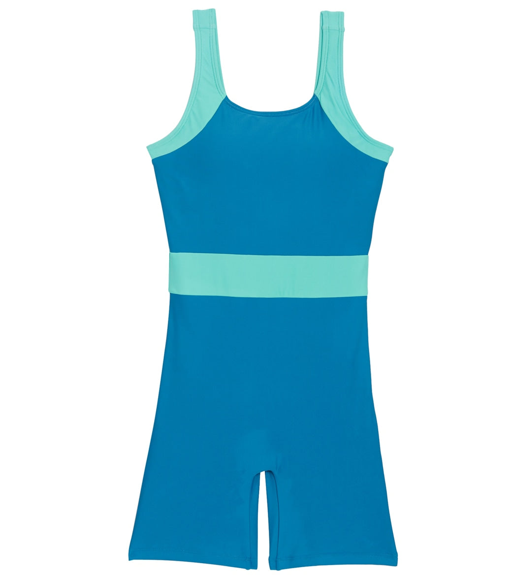 Sporti Unitard Colorblock One Piece Swimsuit