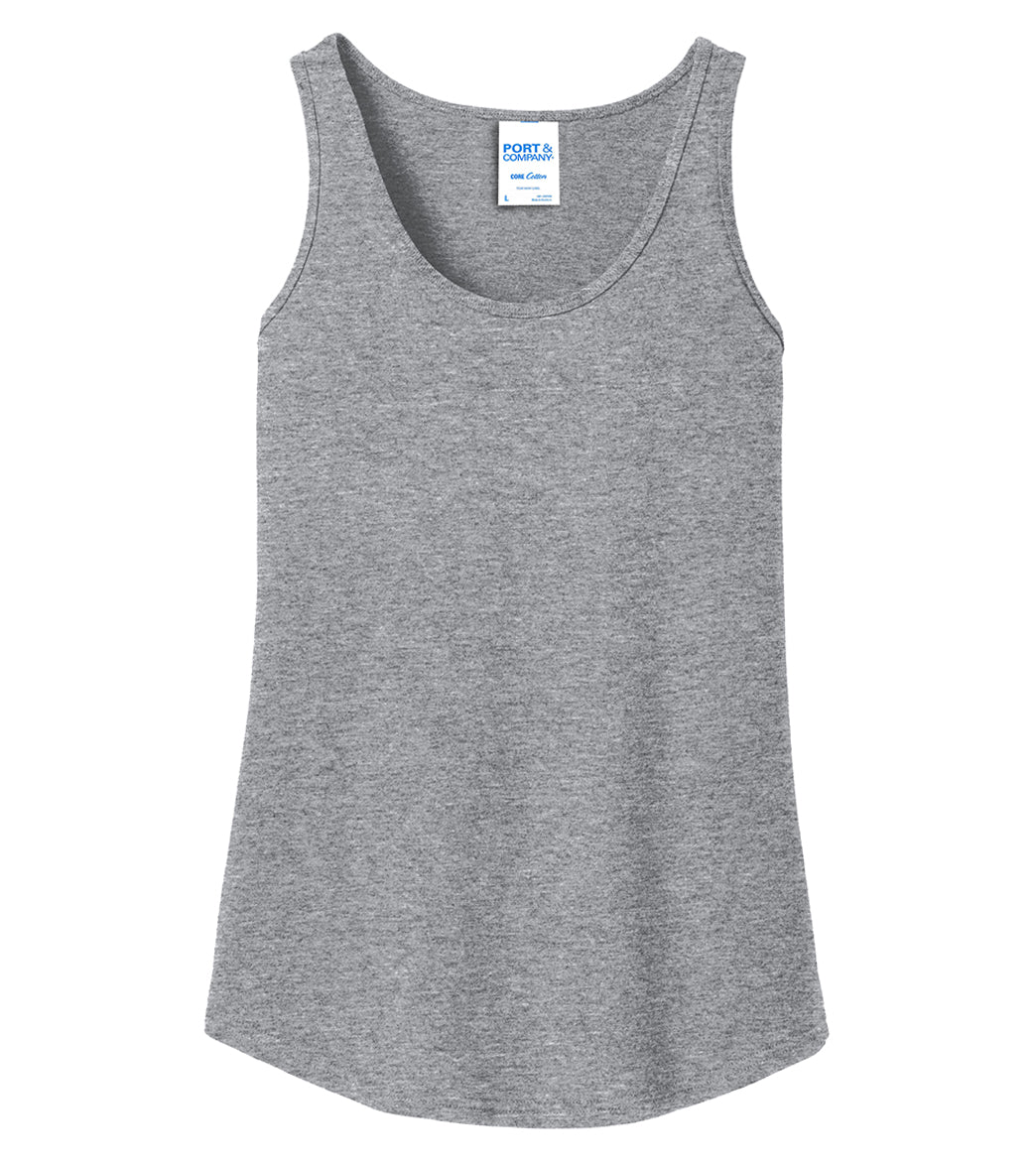 SwimOutlet Women's Cotton Racerback Tank Top