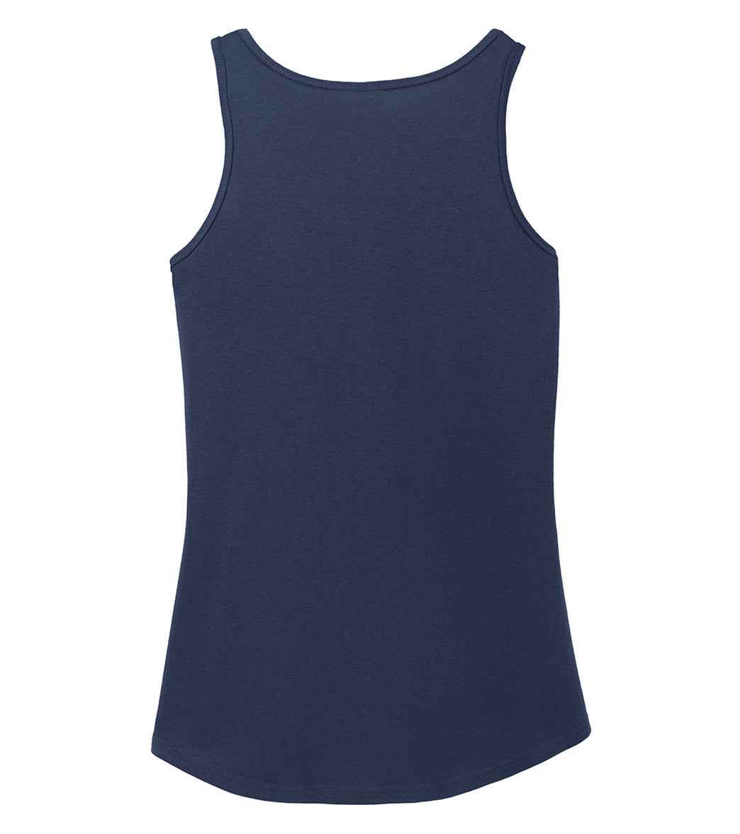 SwimOutlet Women's Cotton Racerback Tank Top