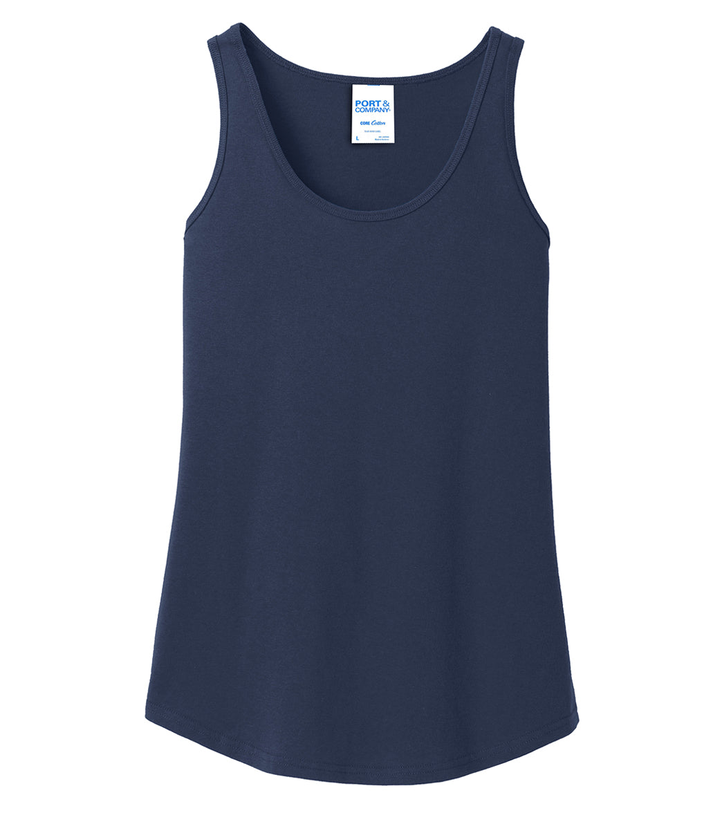 SwimOutlet Women's Cotton Racerback Tank Top
