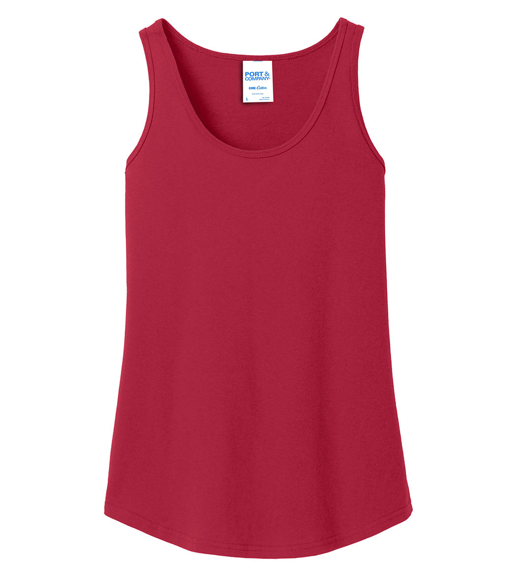 SwimOutlet Women's Cotton Racerback Tank Top
