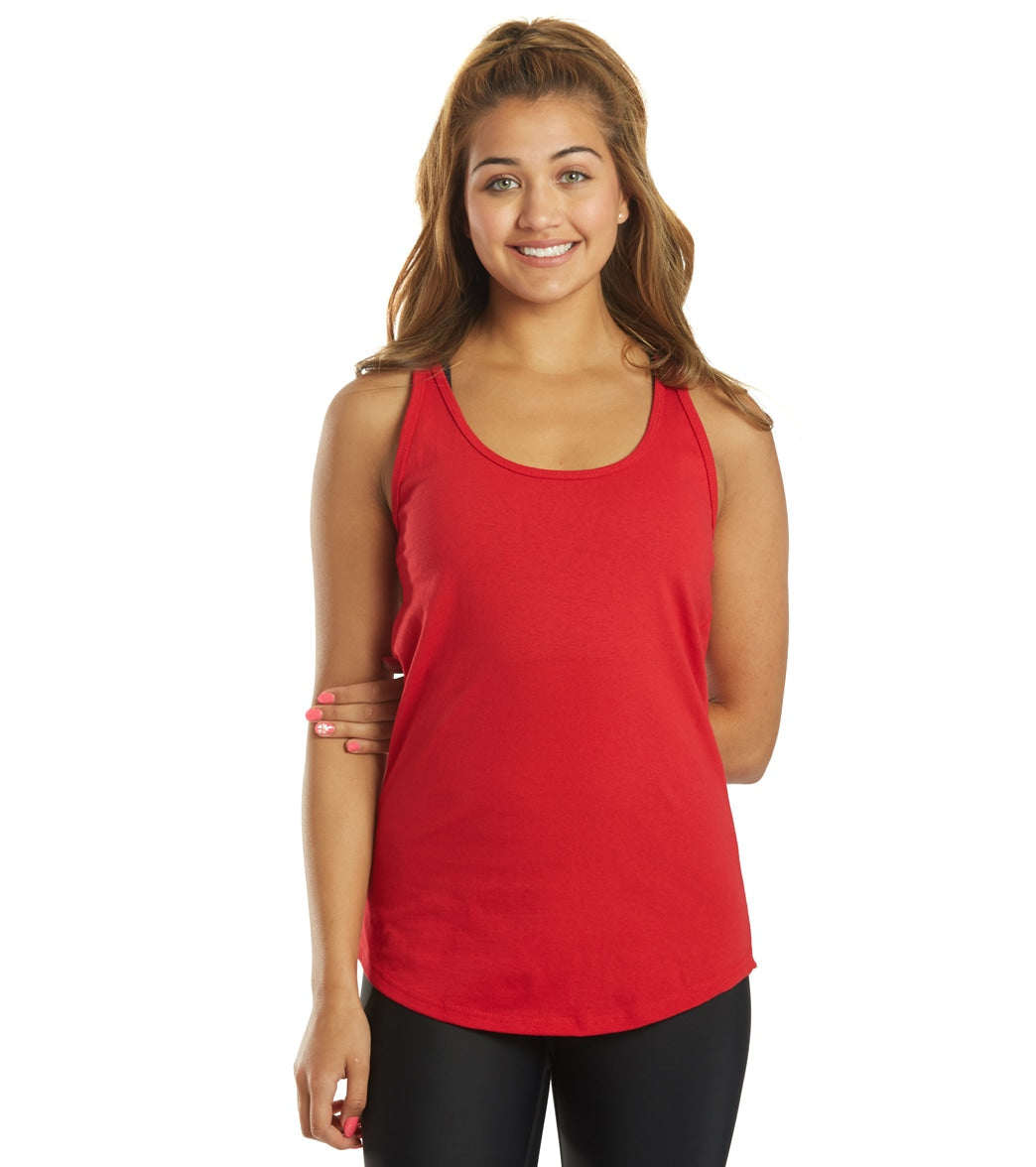 SwimOutlet Women's Cotton Racerback Tank Top