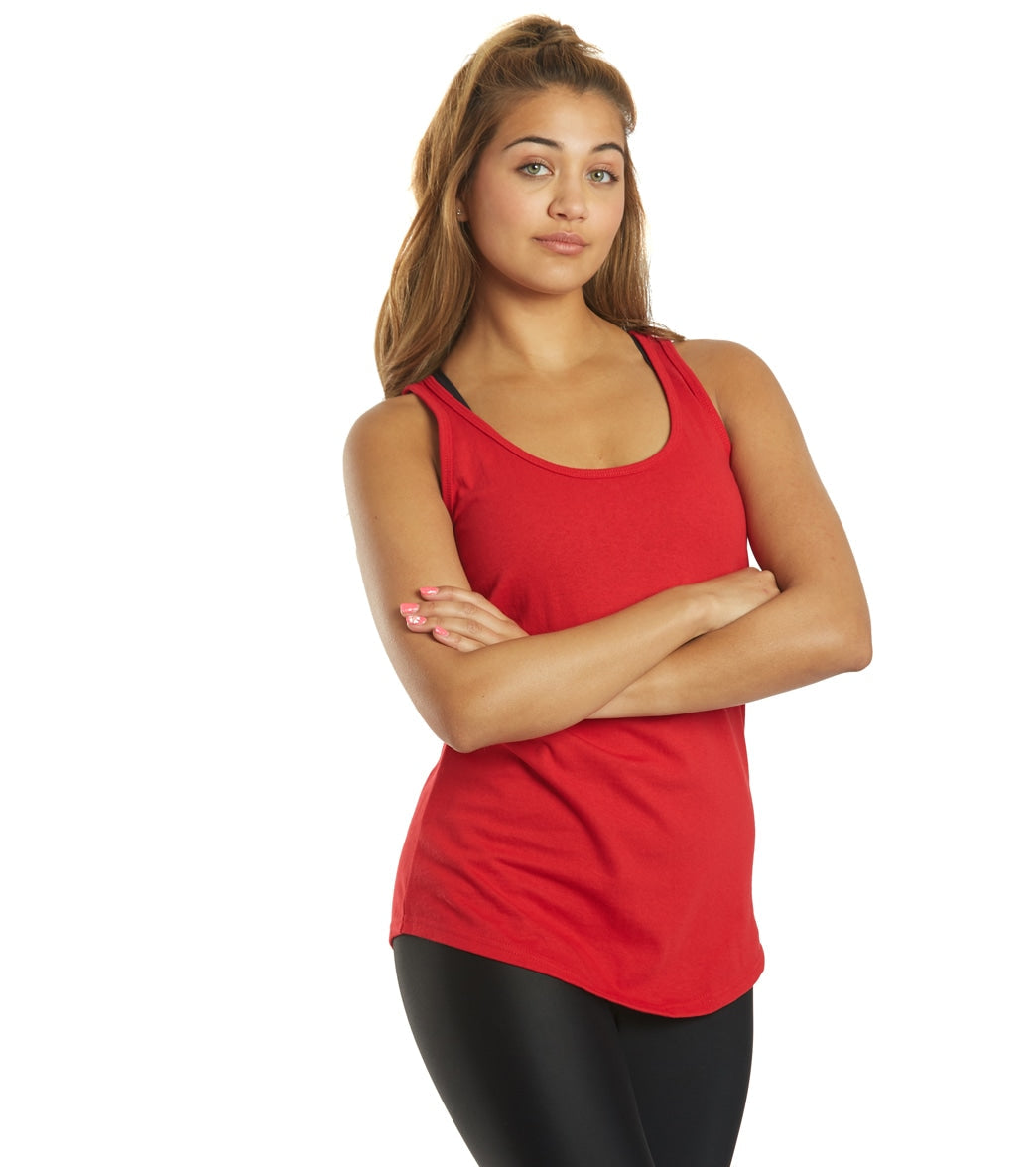 SwimOutlet Women's Cotton Racerback Tank Top