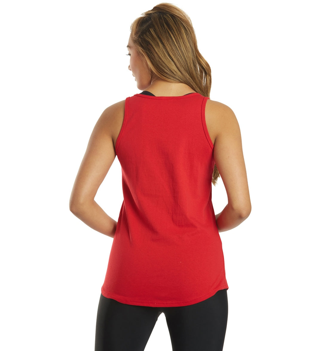 SwimOutlet Women's Cotton Racerback Tank Top