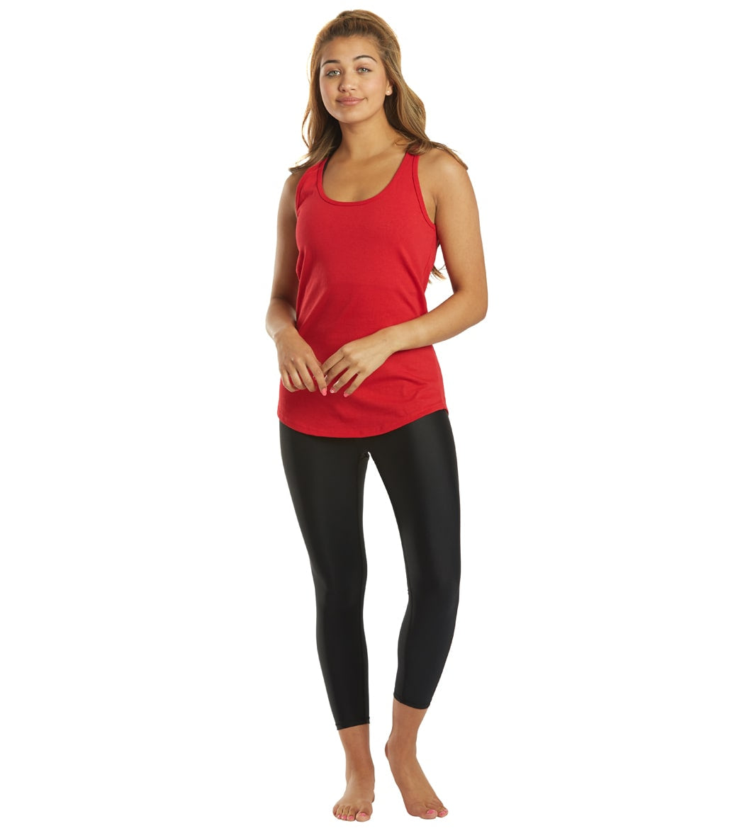 SwimOutlet Women's Cotton Racerback Tank Top