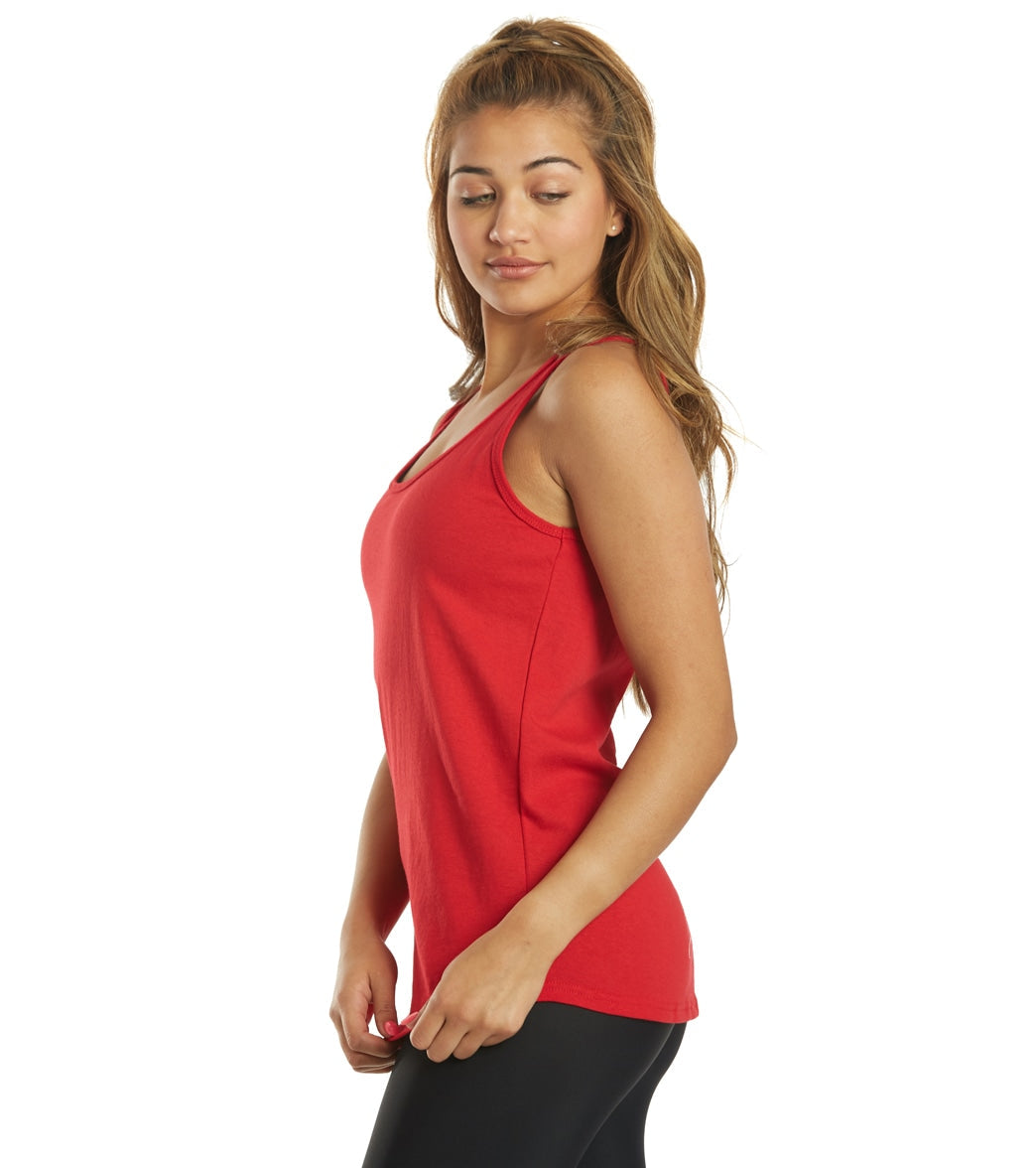 SwimOutlet Women's Cotton Racerback Tank Top