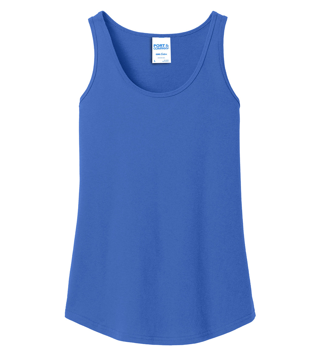 SwimOutlet Women's Cotton Racerback Tank Top