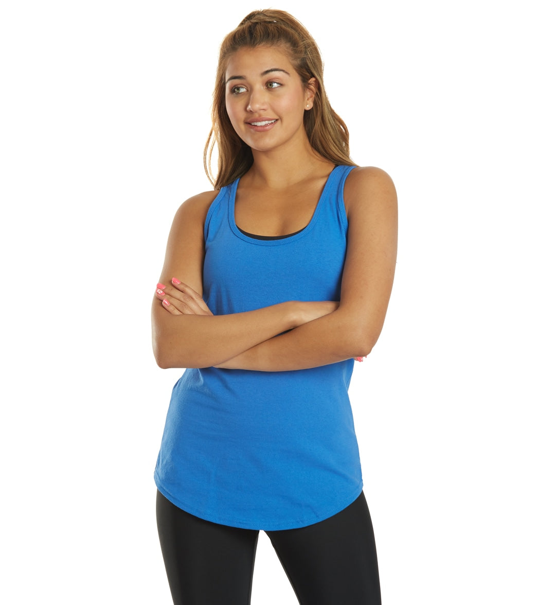 SwimOutlet Women's Cotton Racerback Tank Top