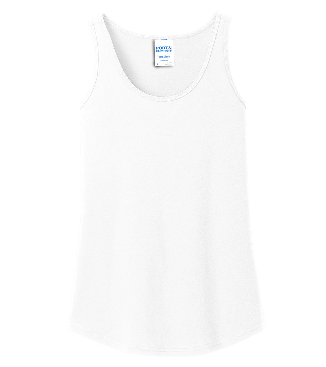 SwimOutlet Women's Cotton Racerback Tank Top