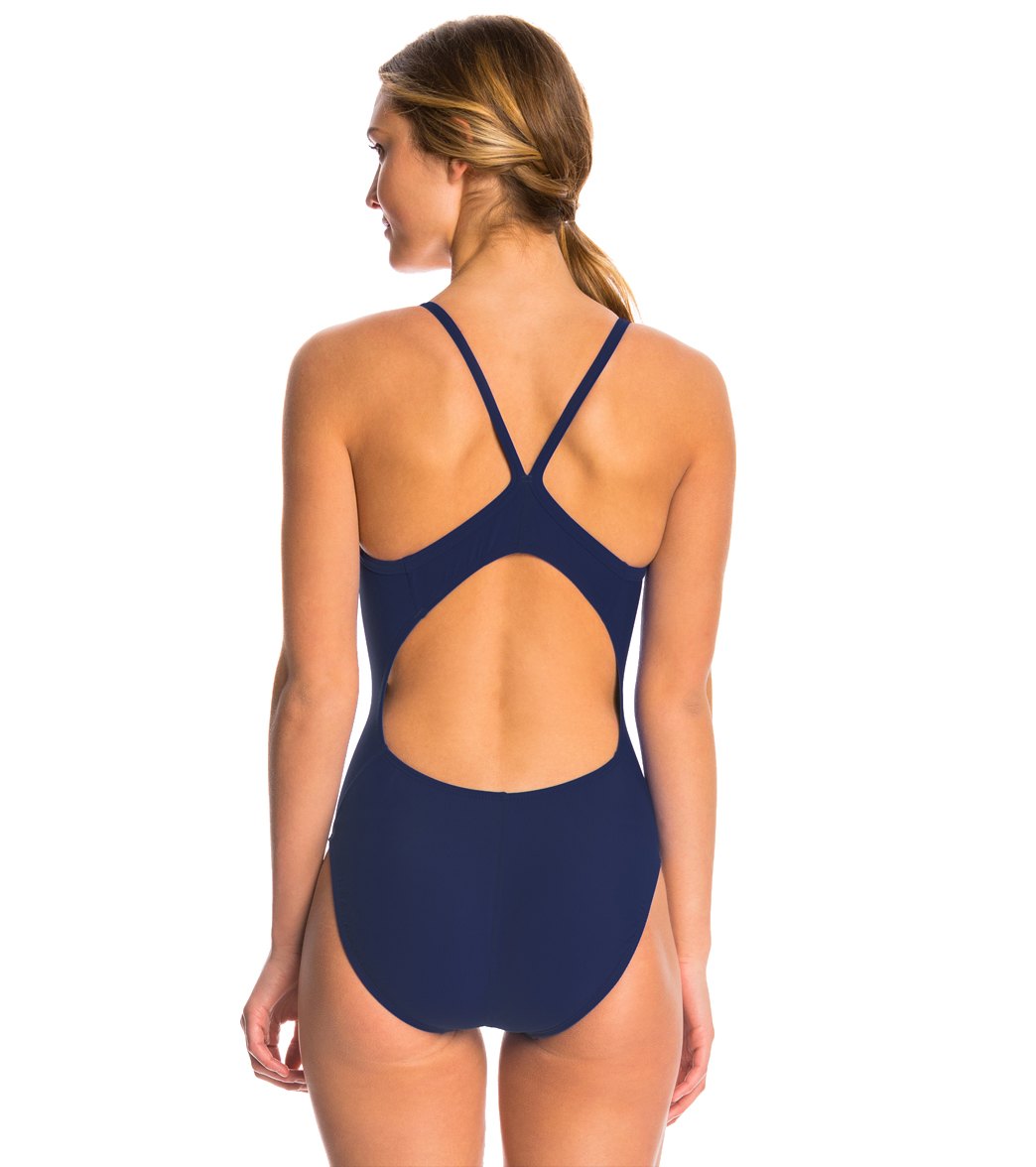 Dolfin Lifeguard V-2 Back One Piece Swimsuit