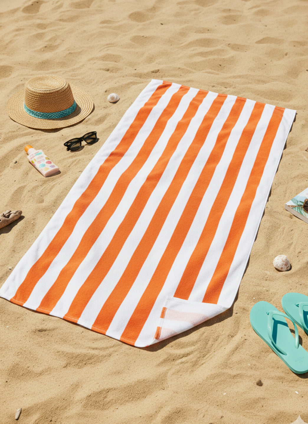 Dohler Cabana Stripes Beach Towel 30" x 60"