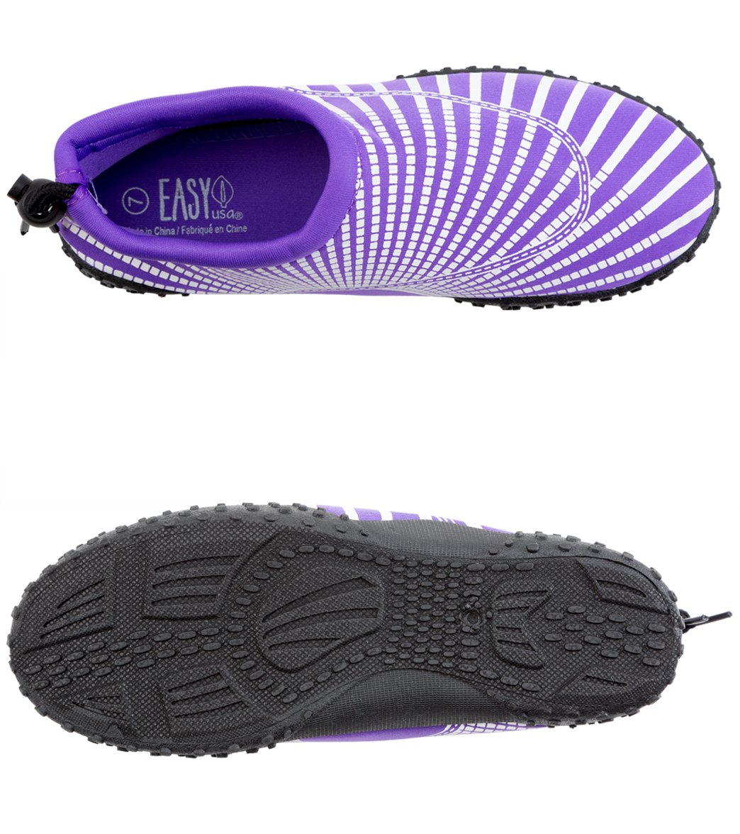 Easy USA Women's Seashell Print Water Shoe