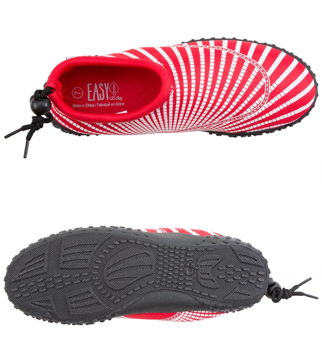 Easy USA Women's Seashell Print Water Shoe