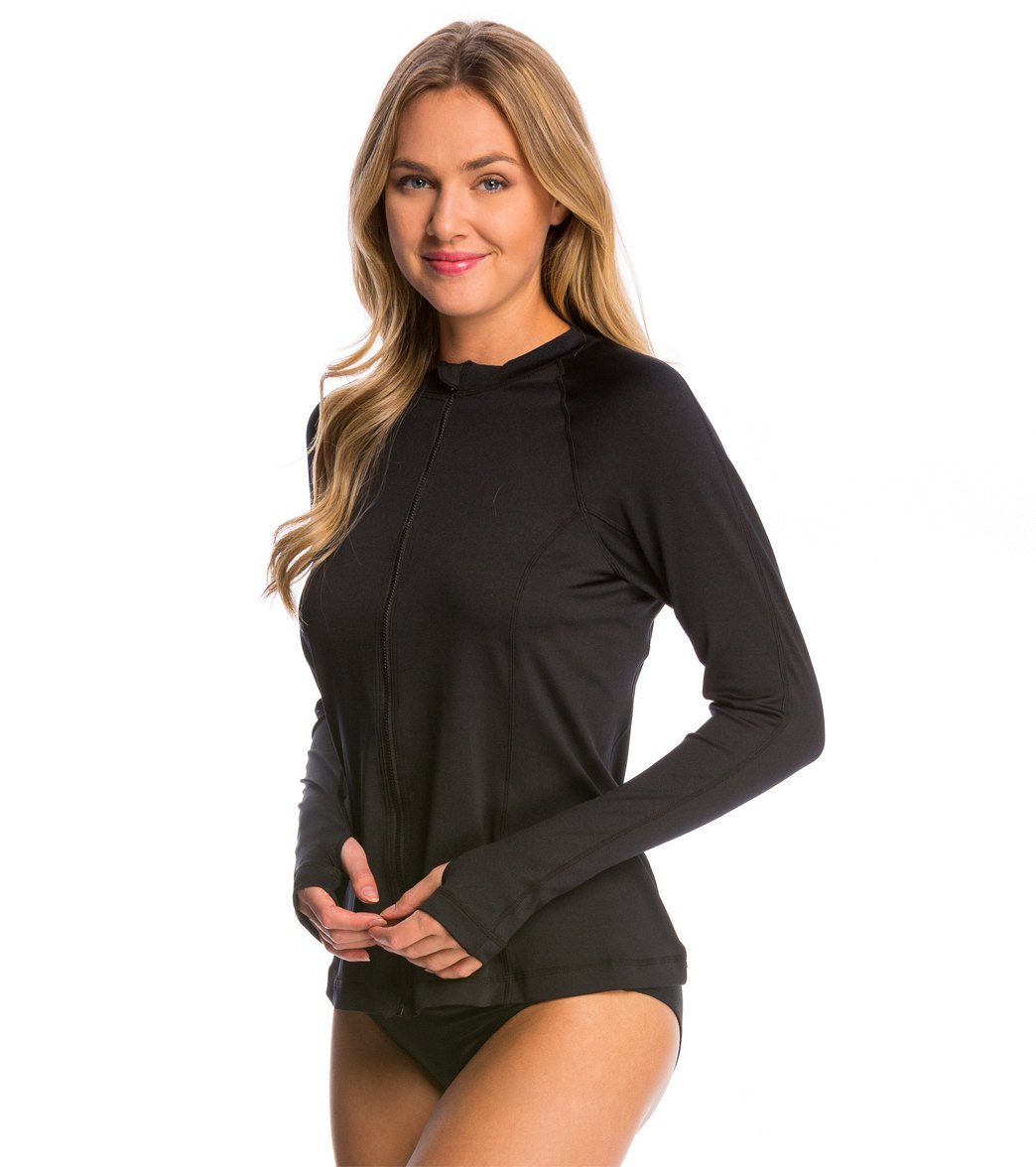 Gabar Chlorine Resistant Pool Long Sleeve Swim Shirt