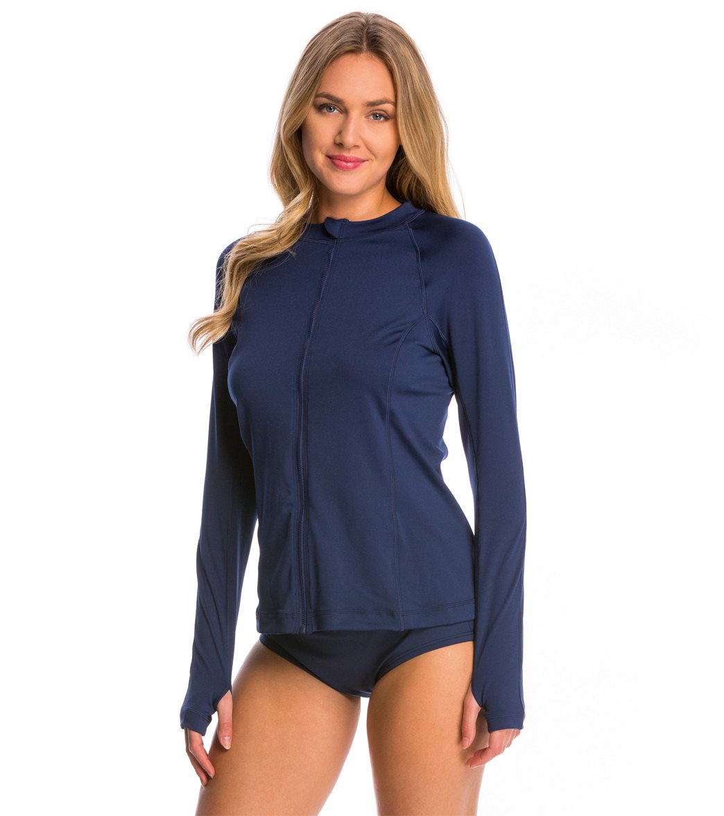 Gabar Chlorine Resistant Pool Long Sleeve Swim Shirt