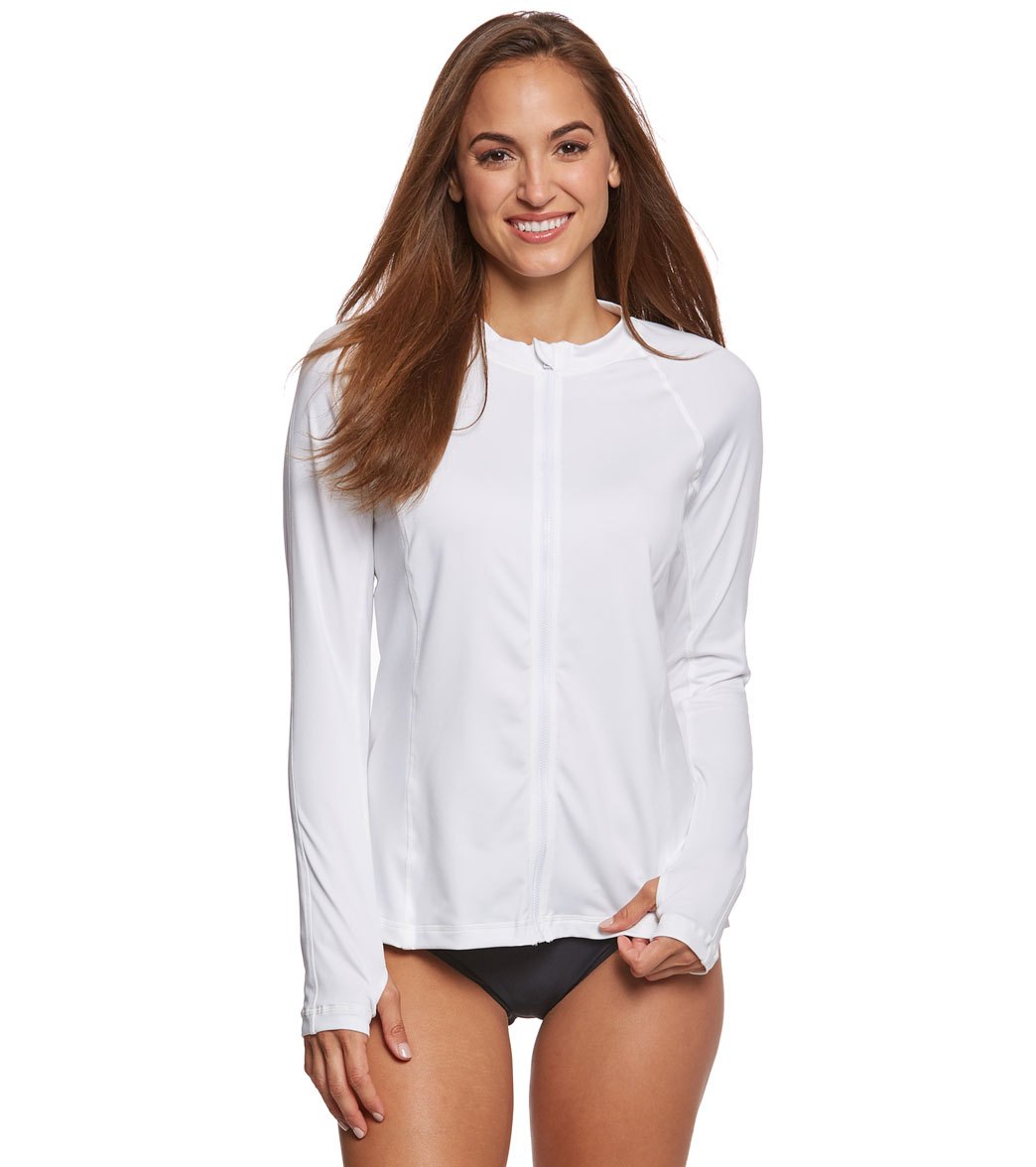 Gabar Chlorine Resistant Pool Long Sleeve Swim Shirt
